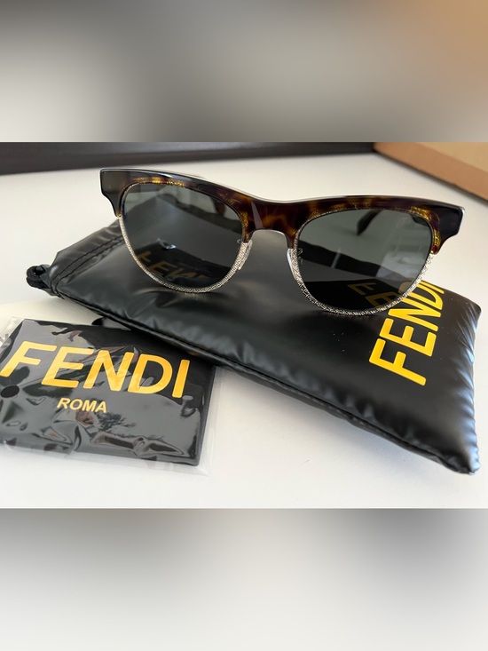 Fendi Accessories - Fendi Travel Tortoiseshell Sunglasses